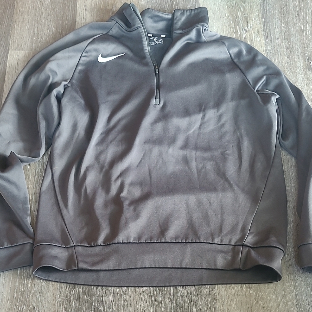 Nike Charcoal Quarter-Zip Pullover